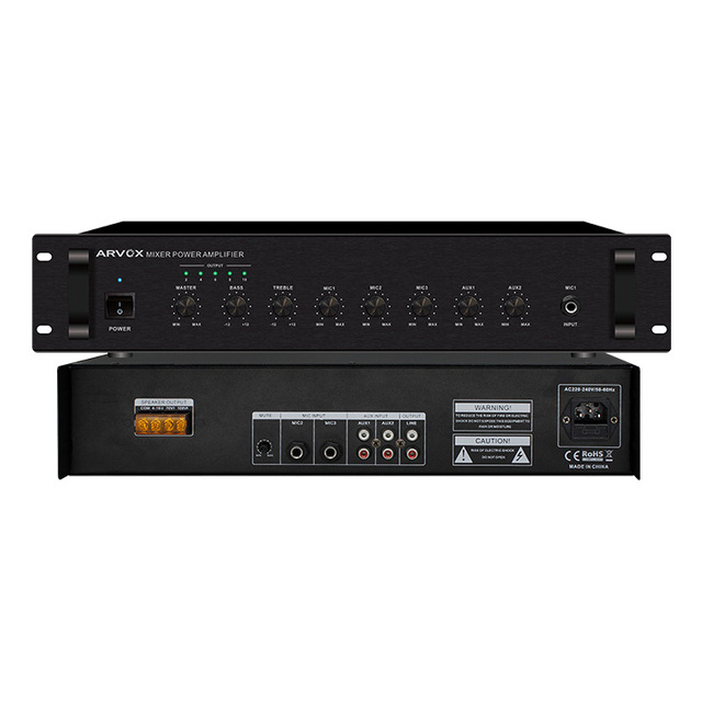 Good Price 240W Sound Mixer Back Ground Music Power Amplifier