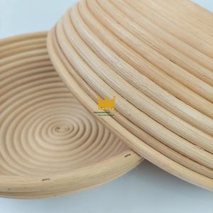 Panier de levage ovale en rotin de qualité supérieure, fait main, écologique, pour la cuisson du pain au levain, compatible lave-vaisselle, lavable - Product Image 4