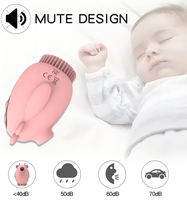 Vibrateur Mini BlueRabbit 2 en 1 pour stimulation clitoridienne et des mamelons, vibrateur de succion, masseur corporel, jouet sexuel féminin