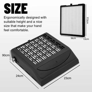 وصل حديثًا الأكثر مبيعًا من المصنع مباشرة جهاز تجميع الهواء والغبار للأظافر مع USB للصالونات - Product Image 6