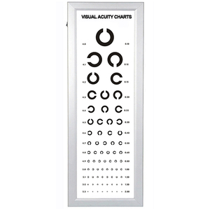 Equipamento de optometria Snellen E-Chart de acuidade <span class=keywords><strong>visual</strong></span> para instrumentos de óptica de avaliação de visão - Product Image 2