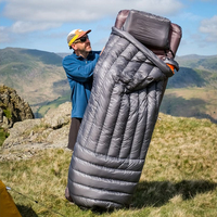 Sac de couchage de camping OEM 850FP duvet de canard froid hiver extérieur imperméable sacs de couchage de camp
