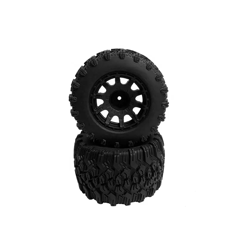 2.2" Rubber Rock RC Crawler M/T RC Tire OD 120mm (4pcs) for 1/10 Axial SCX10 II Traxxas RC Truck