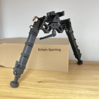 Nouveau Support Télescopique Pliant Bipod en Alliage d'Aluminium avec Articulation, Accessoires Universels pour Trépied - Vente Chaude Directe Usine