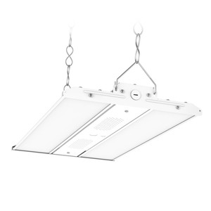 Éclairage linéaire industriel NGTlight 500W - 80W à profil en aluminium avec capteur intelligent pour entrepôt, atelier, usine - Product Image 1