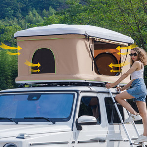 Tente de toit hydraulique automatique, imperméable quatre saisons, double couche, abri de camping en plein air <span class=keywords><strong>pour</strong></span> véhicules, installation facile, tente de voiture - Product Image 3