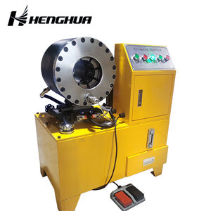 DX68 DX69 Graafmachine Heftruck Snelle Levering Eenvoudige Bediening 1/4\" - 2\" Hydraulische Slangklemmachine Hydraulische Slangklemmachine - Product Image 1