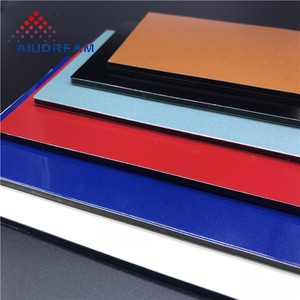Panneaux composites en aluminium Aludream Trespa 4x0,40 mm 1250x3000 mm Haute résistance à la corrosion Série 1000 Grade ACM ACP - Product Image 1