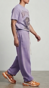 <b>Men's</b> Premium <b>Baggy</b> Sweatpants Wide Leg Oversized Loose Fit Casual Lounge <b>Trousers</b> - Product Image 2