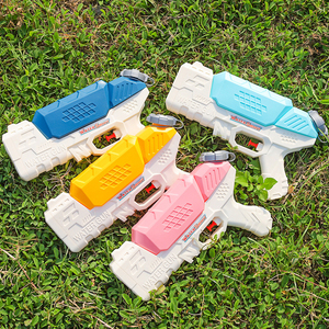 Новинка 2023, детский водяной пистолет с двойным соплом, игрушки, уличный водяной пистолет для игр в воде, 400 мл, большой емко - Product Image 6