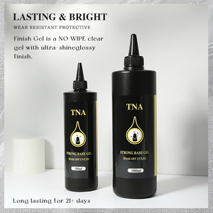 Gel de Base Épais Sans Résidu 500ml 1000ml Longue Durée UV LED Soak-Off Non-Clean pour Manucure Professionnelle en Salon - Product Image 3