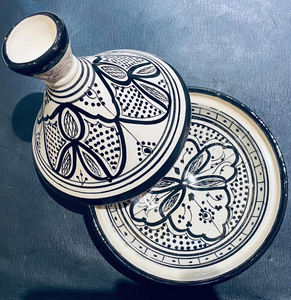 Tajin Céramique Peinte Présentation Artisanat Marocain Assiette Tajin <span class=keywords><strong>tajine</strong></span> marocain fait main marmite - Product Image 4