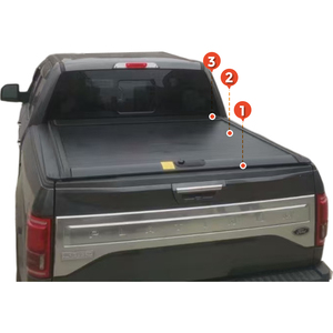 Cubierta Retráctil Deportiva para <span class=keywords><strong>Camioneta</strong></span>, Ajuste Universal, 1 Año de Garantía, Aleación de Aluminio para <span class=keywords><strong>Ford</strong></span> Ranger 2020 - Product Image 3