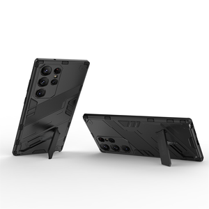 Pour <span class=keywords><strong>Samsung</strong></span> <span class=keywords><strong>Galaxy</strong></span> S23 Ultra 5G coque de téléphone robuste armure antichoc pour <span class=keywords><strong>Samsung</strong></span> S23 + Plus S <span class=keywords><strong>23</strong></span> Ultra support de voiture couverture arrière - Product Image 2