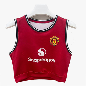 Camiseta Deportiva de Fútbol para Mujer, Ropa Deportiva, para Correr, Fitness, Yoga, Jersey de Fútbol, Uniforme de Animadora - Product Image 4