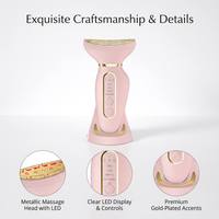 Masseur de cou et de visage OEM ODM EMS, appareil électrique portable pour raffermir le cou, outil de rajeunissement de la peau vibrant, rechargeable par USB