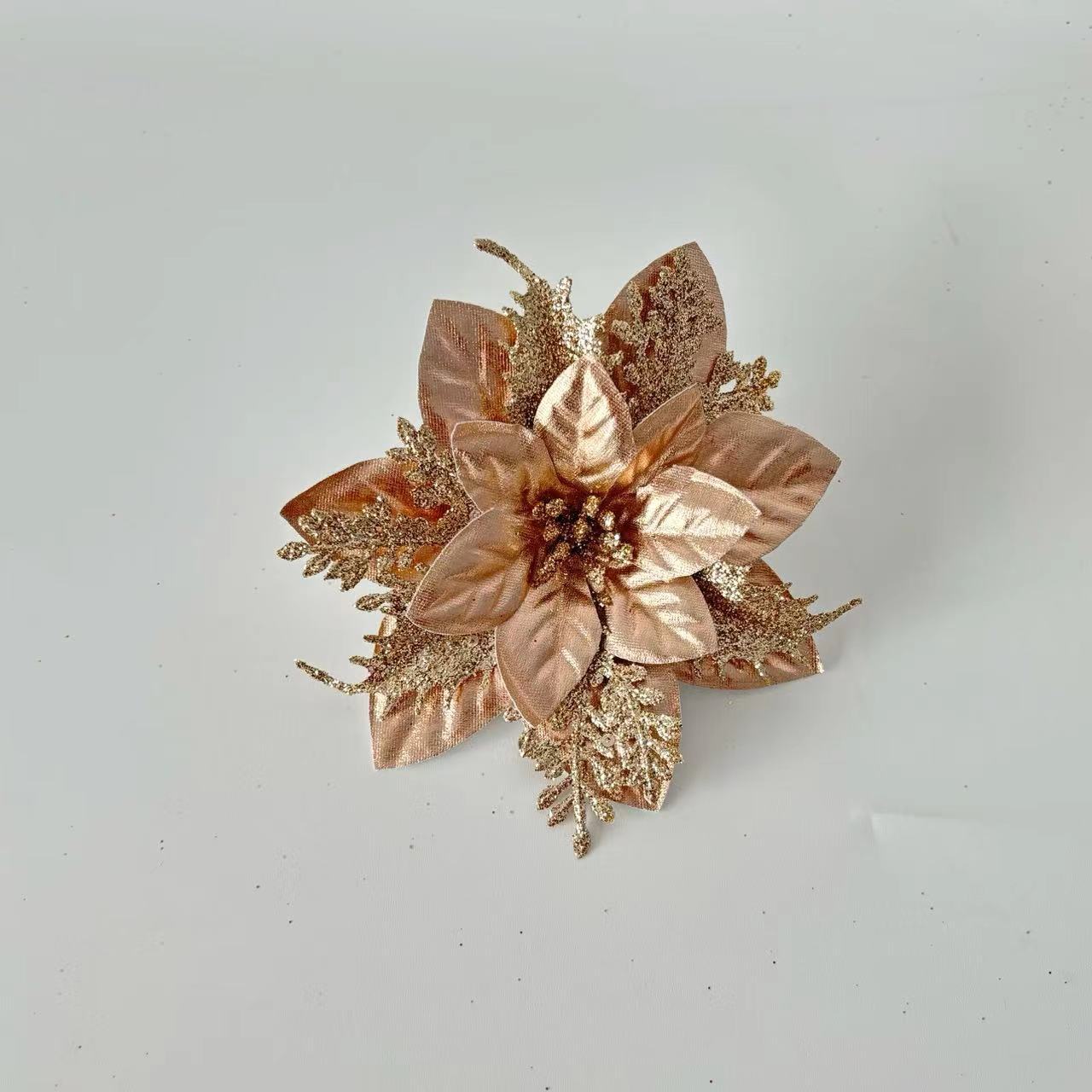 Champagne bright platinum flower 14cm