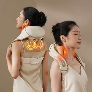 Shiatsu Elektrisches Nacken <span class=keywords><strong>massage</strong></span> gerät mit Wärme für die Entspannung der Nacken-Schulter muskulatur Inklusive <span class=keywords><strong>Massage</strong></span> kissen Perfektes Familien geschenk - Product Image 4