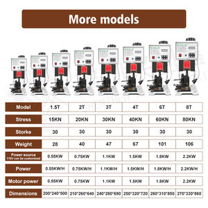 2t mute קופר חצי אוטומטי קופר מסוף מכונת criming - Product Image 5