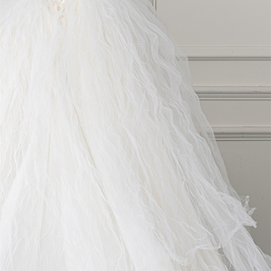 Jancember RL320 Elegante cuello barco Puffy vestidos de novia para mujer - Product Image 5