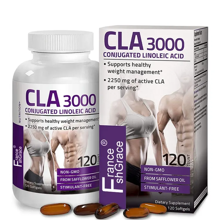 Stimulant-free CLA 3000 Conjugated Linoleic Acid Supports healthy weight management