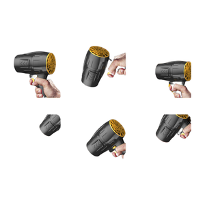 Seese/Storm Industries Souffleur de feuilles turbo sans fil avec batterie et <span class=keywords><strong>brosse</strong></span>, léger et silencieux pour l'époussetage de la maison/voiture/pelouse - Product Image 5