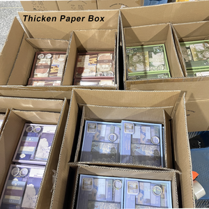 Kit de Suministros de Papelería Estética Vintage Simno, Set de Scrapbooking con Papel para Scrapbooking, Cuaderno A6 con Cuadrícula - Product Image 6