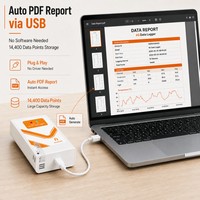 Registrador de Datos de Temperatura y Humedad Desechable 4G Global con Protocolo MQTT para Soluciones de Monitoreo de Carga