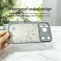 Casing Ponsel Minimalis 2-in-1 Premium Mewah dengan Sentuhan Kulit untuk iPhone 17/16/15/14/13/12 Pro Max, Casing Pelindung Khusus dengan Sentuhan Lembut