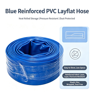 Tuyau d'irrigation plat en PVC sur mesure, haute pression, anti-UV, flexible, compatible OEM pour l'irrigation <span class=keywords><strong>agricole</strong></span> - Product Image 5