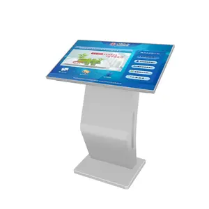 32 43 55 pollici pavimento In piedi interattivo pannello LCD digitale Display informativo tutto In un PC Touch Screen chiosco