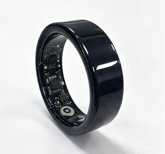 Multi-function Rechargeable Wearable Ring Combining Voice Recording & Sleep Cycle Tracking with 30 Mins Offline Voice Record