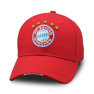 OEM Cotton Fabric Plain Gorras Red hats Custom 6 Panel 3D embroidered Patch Laser Cut Drilled Hole Waterproof Baseball Caps