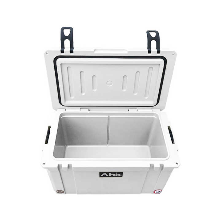 YETI 危な グレー クーラーボックス 仕切り付き