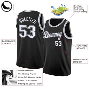 BETHERIVAL - Las Mejores Camisetas de Baloncesto Personalizadas Sublimadas, Transpirables, Antibacterianas y de Secado Rápido con Diseño de Logotipo - Product Image 2