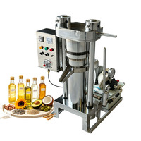 Presse hydraulique multifonctionnelle commerciale pour beurre et huile, machine de pressage à froid pour fèves de cacao, à vendre