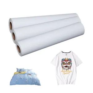80gsm 44'' Heat Transfer Paper Sublimation Paper Roll For Digital Textile Printing