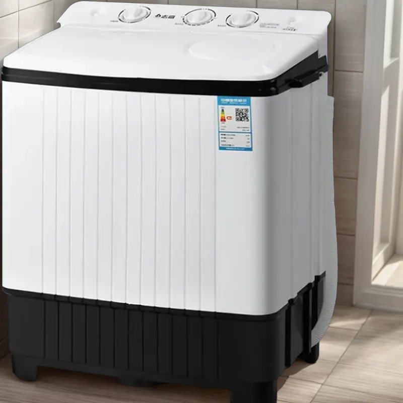 7.5kg Semi automatico doppia vasca lavatrice mini lavatrice portatile