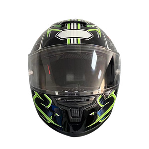 Casco de Motocicleta Integral, Equipo para Motociclistas, Casco para Motocicleta para las Cuatro Estaciones, Transpirable, Fácil de Poner y Quitar - Product Image 5