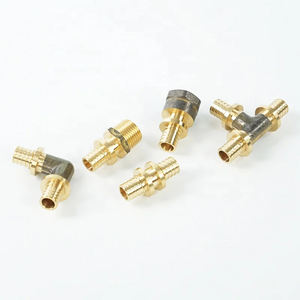 Raccord coudé en laiton Hailiang Factory Outlet pour PEX, extrémités filetées à sertir, connexion de plomberie durable - Product Image 3