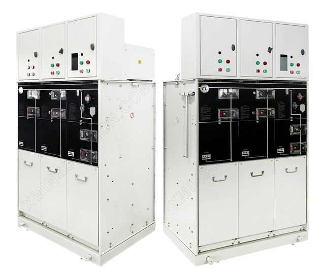 12kV-630A SF6 Gas Insulated Switchgear GIS RMU High Voltage China Custom MV GIS Compact Switchgear Accessory Ring Main Unit