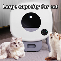 Intelligente Selbstreinigende Große Automatische Katzentoilette für Katzen und Kätzchen APP-Gesteuert Bentonit-Roboter mit Neuem Design