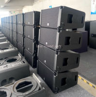 Système de sonorisation professionnel VE 20, ligne de baffles double 10 pouces, haut-parleur DJ, équipement musical professionnel