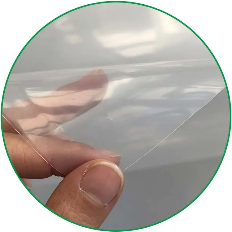 透明UV保護温室プラスチックフィルム/強化透明プラスチックシート温室カバー