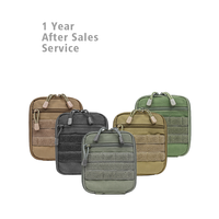 Bolsa táctica IFAK de nailon duradero de alta calidad, Kit pequeño para exteriores, correas Molle, accesorios impermeables, equipo de defensa Personal