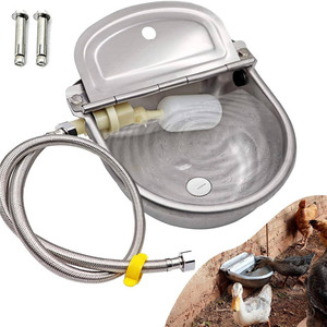 Abreuvoir automatique anti-morsure en acier inoxydable à flotteur pour bovins et chèvres - Product Image 5