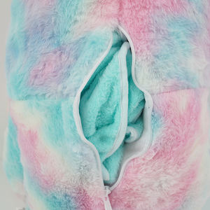 2 in 1 boneka babi mainan handwarm dan selimut kain bantal sofa bantal dengan isian kapas PP dan lapisan Mesh - Product Image 6