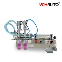 Machine de remplissage de parfum personnalisée 5 ~ 1000ml 4 têtes pour faire la machine de remplissage de bouteilles de parfum sous vide