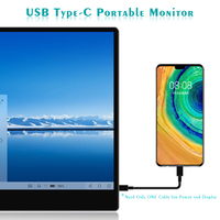Sibolan petit écran tactile lcd moniteur d'ordinateur 13.3 pouces 1080P Full HD ordinateur portable pour ps5 smartphone android