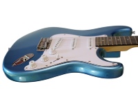 Guitare électrique ST S-S-S, manche en érable, touche en palissandre, corps en acajou, pour les passionnés de musique, performance professionnelle